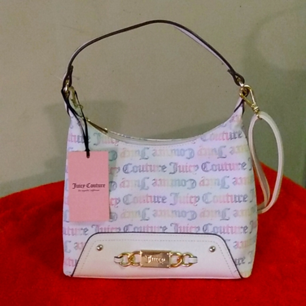 Juicy Couture rainbow printed purse!